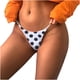 thumbnail image 1 of Lencería sexy para mujer Correa fina Tanga Cintura baja Bikini Ropa interior en forma de T Fridja  nalpqowj14808, 1 of 8