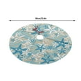 thumbnail image 3 of Christmas Tree Skirt Creative And Beautifully Printed Short Plush Double Layer Tree Skirt Christmas Decorations, 3 of 3