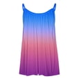 thumbnail image 4 of Womens Tank Tops Loose Fit Sevevn Fashion Women's Summer Round-Neck Sleeveless Print Casual CamisTop Blouse Womens Tank Tops Casual, 4 of 5