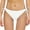 White, variant on Durtebeua Women's Tie Side Bikini Bottoms Mid Rise String Bathing Suits Bottom Red,XS