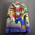 thumbnail image 4 of Bros Luigi Fashion Sweatshirts Hoodies For Mens And Womens 3D Printing Hoody Pullover Winter Daily Unisex Adult Hooded Clothes With Drawstring And Pocket, 4 of 8