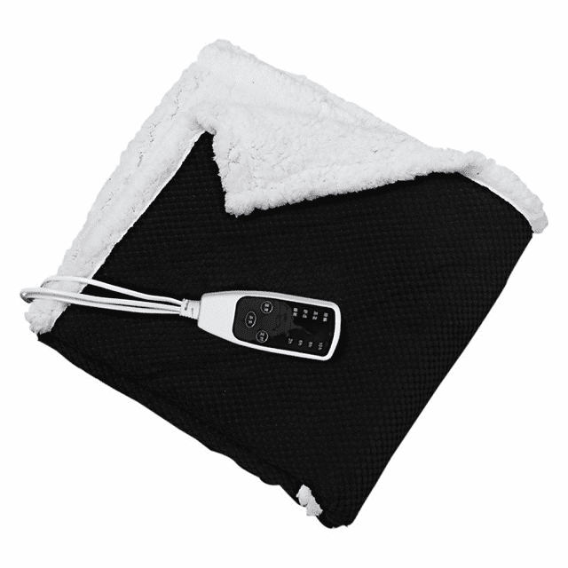 Heating Pad , Electric Weighted Heating Blanket for Back Pain Relief , Heat Therapy 4 Heat Settings, Washable , Plug in, 34" x 24"
