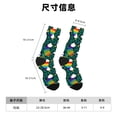 thumbnail image 3 of Balery Lgbt Penguin Calcetas Largas con Estampado para Hombre y Mujer – Suaves y Transpirables, Talla Única (US 5-11), 3 of 6