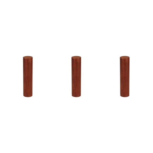 Naiovety Wood Cylinder Sand Shaker Rhythm Sticks Hammer Percussion Toys Drum Instrument Game Musical Mahogany for Kids Gifts Type1