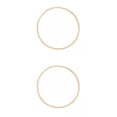 thumbnail image 1 of 2pcs Embroidery Hoop Wooden Round Bamboo Cross Stitch Craft Macarena Anillos atrapasueños de bambú, 1 of 8