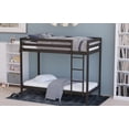thumbnail image 2 of HMD Castine Twin Over Twin Solid Wood Standard Bunk Bed Box A, Taupe, 2 of 3