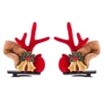 thumbnail image 4 of Un par de decoraciones navideñas de moda navideña, horquilla creativa, pequeño regalo para niños, horquilla de cornamenta dorada, horquilla de Año Nuevo Navida, 4 of 4