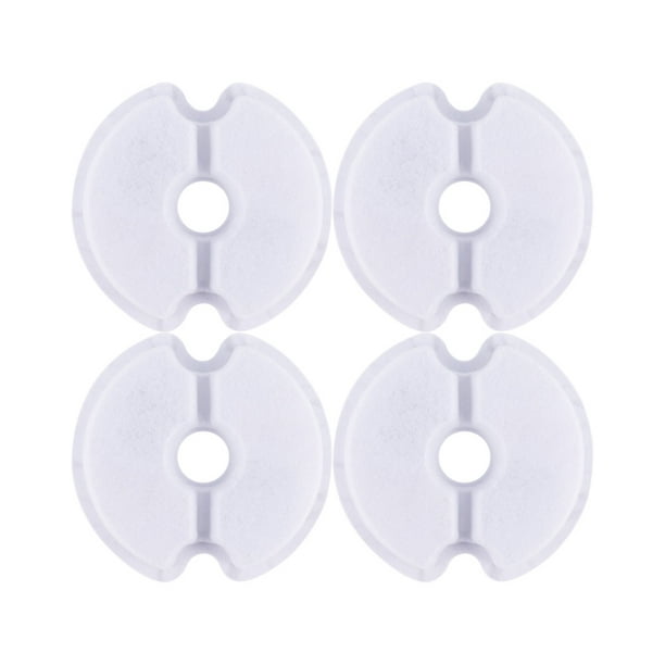 Ygjytge Filtros Repuesto para Fuente 104 Mm Carbón Activado para Y Gatos (4 Piezas)
