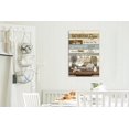 thumbnail image 3 of Farmhouse Bathroom Decor Wall Art - Funny Bathroom Rules Signs Canvas Print Pictures For Rustic Home Decor, Rustic Style Painting, Framed Poster Flower Artwork For Country Room Wall Decor 12x18 Inches, 3 of 5