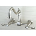 thumbnail image 7 of Kingston Brass Wall Mount Kitchen Faucets With Matte Black Finish KS1240TAL, 7 of 7