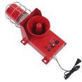 thumbnail image 4 of Alarma de luz y sonido industrial de 120 DB, alarma de sirena de seguridad IP65 para exteriores y marina, 4 of 15