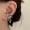 A1, variant on 1Pc/Pair Vintage Punk Bow Ribbon Ear Clip Fashion Tassel Non-Piercing Ear Cuff-A2