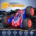 thumbnail image 3 of Tecnock Spider Remote Control Car, 2.4GHz RC Cars with USB-C Easy Charging, 4WD Double Sided 360° Rotates & Flips RC Stunt Car, Toys Gift for Boys and Girls Ages 6-8, 8-12, 3 of 8
