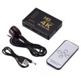 thumbnail image 1 of Commutateur HDMI-compatible 5 Ports 1080P Commutateur Sélecteur Répartiteur Hub avec Télécommande Ir pour Hdtv Télécommande Ir 5 Ports, 1 of 2