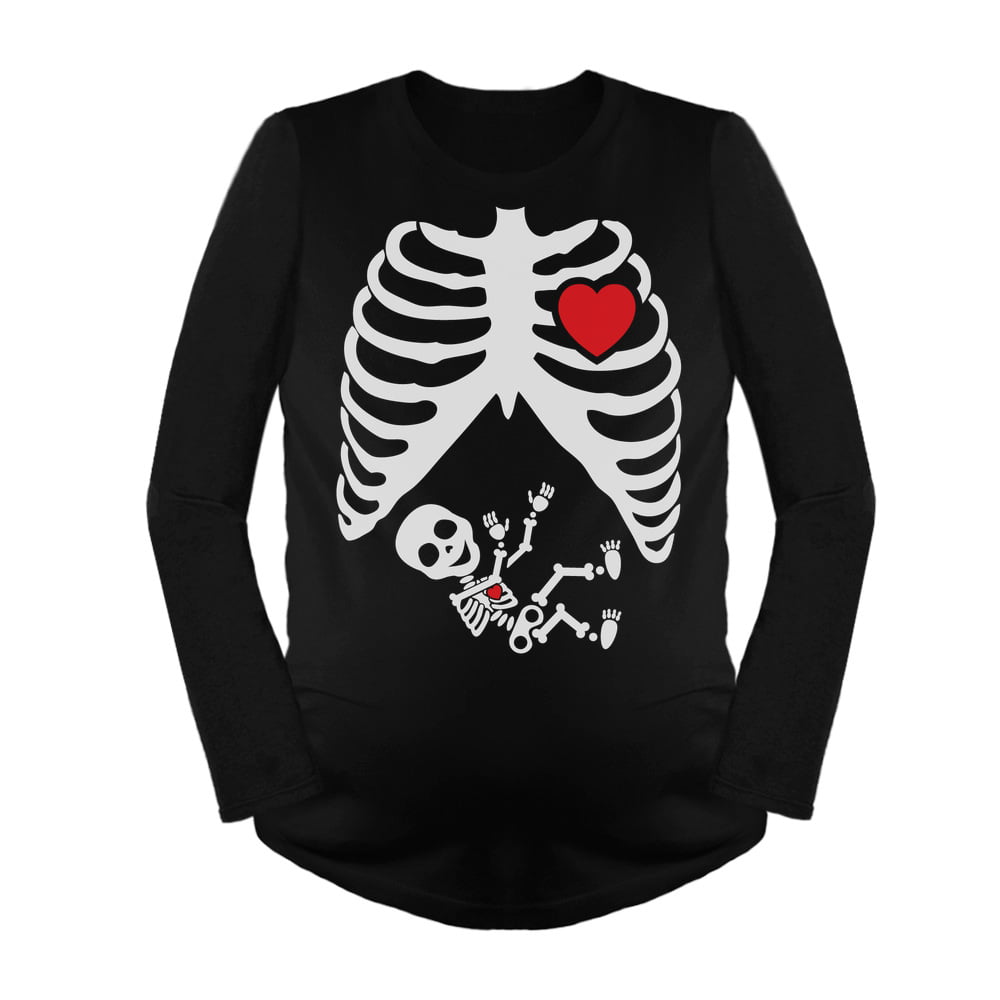 I'm With Creepy Halloween TShirt  Funny Skeleton Hand T Shirt