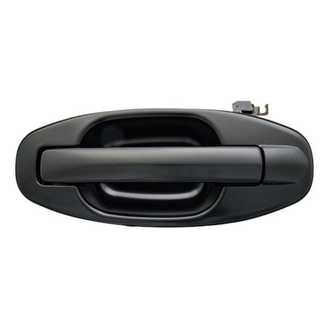 Manija Puerta Exterior Santa Fe 2001 al 2006 Hyundai Trasera Izquierda/Piloto Hushan Negro