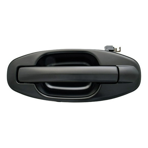 Manija Puerta Exterior Santa Fe 2001 al 2006 Hyundai Trasera Izquierda/Piloto Hushan Negro
