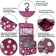 thumbnail image 4 of Toiletry Bag, Multifunctional Toiletry Bag, Cosmetic Bag For Hanging, Foldable Gift, 4 of 5