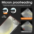 thumbnail image 6 of HD Clear Screen Protector for Samsung Galaxy S20 Ultra,Curved Edge Protection, Support Fingerprint, Hydrogel Film Soft TPU Protective Film [Not Tempered Glass], 3 Pack, 6 of 9