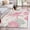 Pink, variant on Orange Starfish Kitchen Runner Rug 2x6 Washable Runners for Hallway Non Slip Rustic Ocean Coastal Shells Conch Coral Large Area Rug Indoor Floor Carpet for Bathroom Laundry Entryway Bedroom