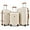 Off-White, variant on Joyway 5 Piece Luggage Sets Hardshell Lightweight Suitcase with TSA Lock Spinner Wheels-Orange