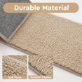 thumbnail image 2 of Peldaños para escalera tchdio 79 x 79 cm antideslizantes, lavables, beige, 2 of 7