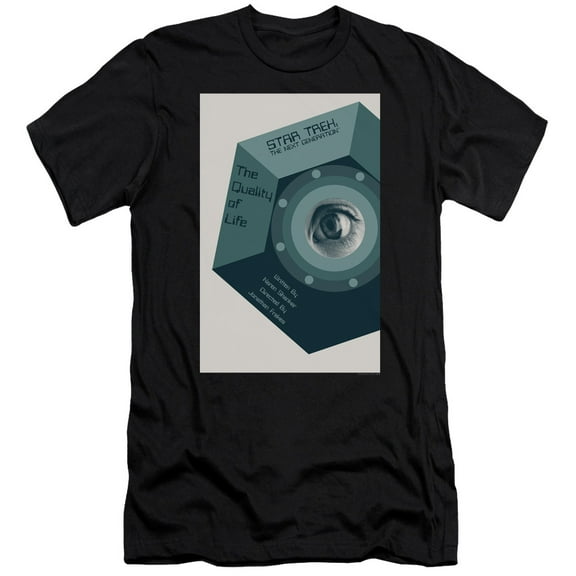 Star Trek - Tng Season 6 Episode 9 - Premium Slim Fit Short Sleeve Shirt - Large