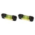 thumbnail image 1 of DYNWAVECA 2Pcs Small Bubble Level Spirit Level Construction Level Rectangle for Turntables Wall Clocks TVs Camera Single Line, 1 of 9