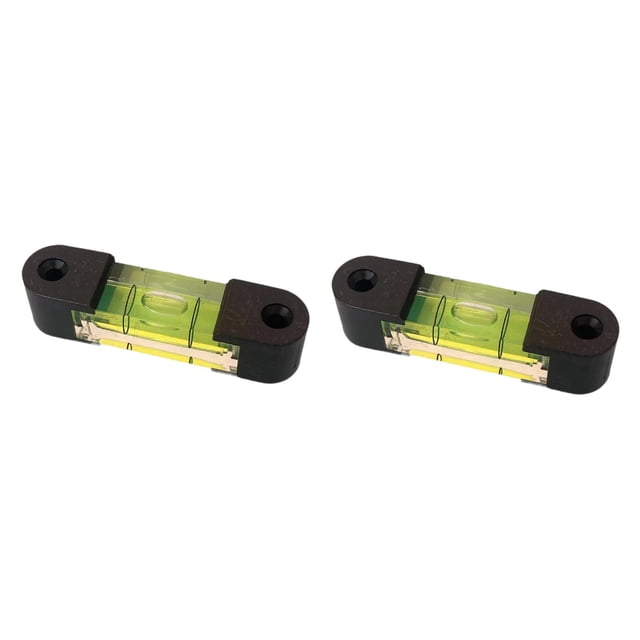 GROWTH TANK 2 Pieces Small Bubble Level Carpentry Measuring Level Spirit Level for Furniture Single Line