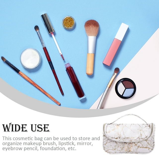 maskred Cosmetic Bag Convenient Multipurpose Storage Carry Handbag Carrying Pouch Holding Container Travel Makeup Organizer Type 7 1Set