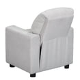 thumbnail image 3 of Olive & Opie Chase Kids/Toddler Recliner Chair - Push Back Lounge Sofa for Boys & Girls Age 3+, Wooly Gray, 3 of 10