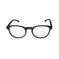 thumbnail image 3 of NEW REPUBLICA LOUISVILLE MENS/WOMENS DESIGNER FULL-RIM BLACK FRAME DEMO LENSES 49-20-140 SPRING HINGES EYEGLASSES/EYEWEAR, 3 of 9