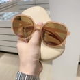thumbnail image 2 of Lunettes de Soleil Fines Rétro pour Femmes, Grand Visage, Lunettes de Soleil, 2 of 2