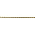 thumbnail image 3 of 14K Yellow Gold necklace Rope chain Diamond-cut 18 in 2.75 mm, 3 of 5