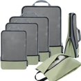 thumbnail image 1 of Juego de 6 accesorios de viaje BAGAIL con cubos de compresión, 1 of 6
