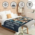 thumbnail image 2 of AISENIN Custom Blankets with Photos Customized Photoss Collage Blanket Personalized Pictures Throw Blanket for Family Memory Birthday Fathers Day, 2 of 5