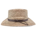 thumbnail image 2 of Stetson Men's Gambler Straw Cowboy Wheat Hat, Seagrass, Large/X-Large, 2 of 4