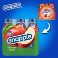 thumbnail image 5 of Snapple Apple, 16 fl oz Recycled Plastic Bottle, 6 pack, All Natural Family Pack Drinks, 5 of 5