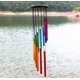 thumbnail image 3 of Campanas de viento para exteriores de metal con 14 tubos coloridos de aleación de aluminio tono profundo sonido relajante Patio porche patio trasero, 3 of 5