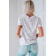 thumbnail image 1 of ABPHQTO Camiseta con estampado de leopardo GOOD VIBES de leopardo para mujer, 1 of 5