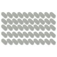 thumbnail image 1 of Unique Bargains 50 Pcs Mini Soft Block Oval Nail Buffers for DIY Gray, 1 of 6