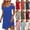 Style1-Blue dresses for women, variant on Maqroz Womens Aztec Off Shoulder Dress V Neck Short Sleeve Printed Loose Midi Sundress for Beach Bazaar Green XXL