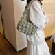 thumbnail image 4 of La Bolsa De Asas De La Flor De La Burbuja De La Moda Bolso Del Cilindro De La Nube Matcha verde, 4 of 5