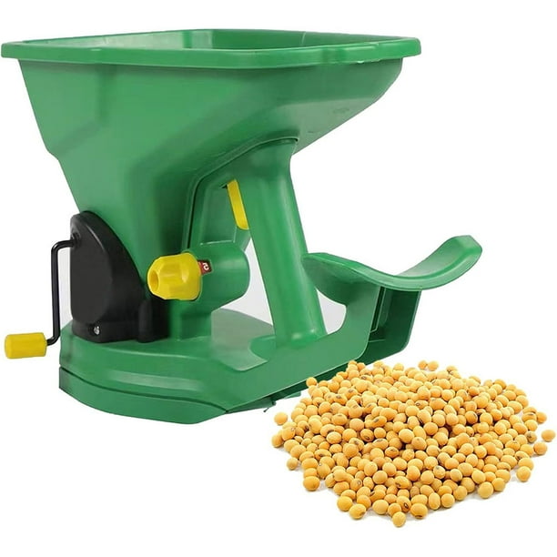 Semilla Expendente Handheld Spreader S Disponible Durante El para Césped Semillas Hierba