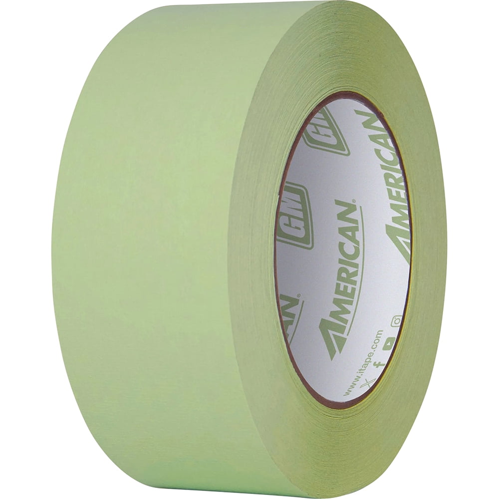 American Tape AMT-GM4855 48 mm 55M Green Mask Industrial Grade Masking Tape