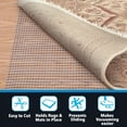 thumbnail image 6 of (4 pack) Mainstays Non-Skid Non-Slip Rug Pad, Gray, 2' x 6', 6 of 9