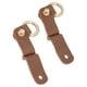 thumbnail image 5 of Paquete de 2 correas para bolso sin perforaciones, hebillas reutilizables de cuero PU para bolso, repuesto para bolso Marrón Yuyangstore Anillos de correa de monedero, 5 of 8