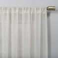 thumbnail image 2 of No. 918 Vida Crushed Texture Semi-Sheer Rod Pocket Curtain Panel, 50" x 84", 2 of 6