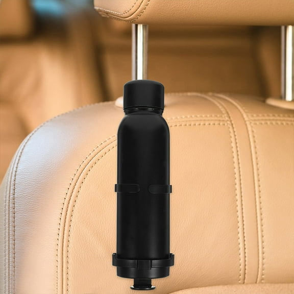 NICEXMAS 2Pcs Car Cup Holders for Backseat Light Brown ABS Material Easy Installation and Stable Fit