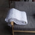 thumbnail image 3 of Hand Made Thick Knitting Line Braided Carpet Bedroom Rug Thick Knitting Line Kids Soft Nap Blanket for Photography Props Home, 3 of 5